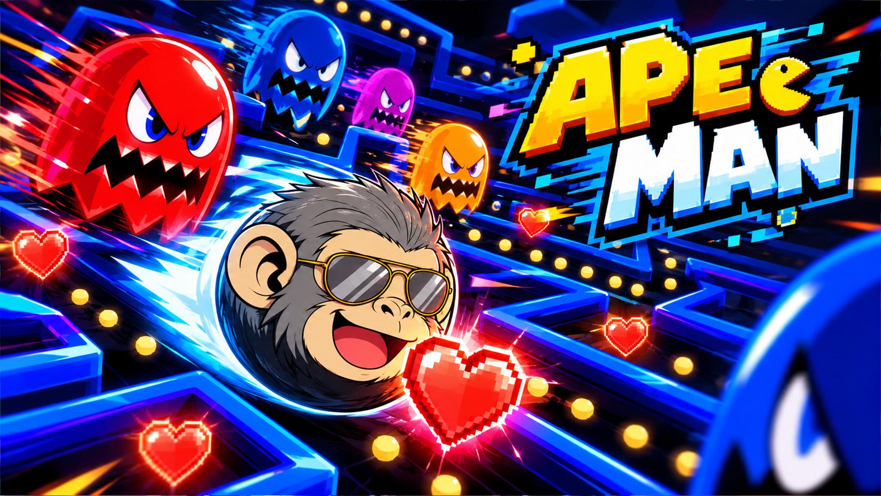 Ape Man game artwork
