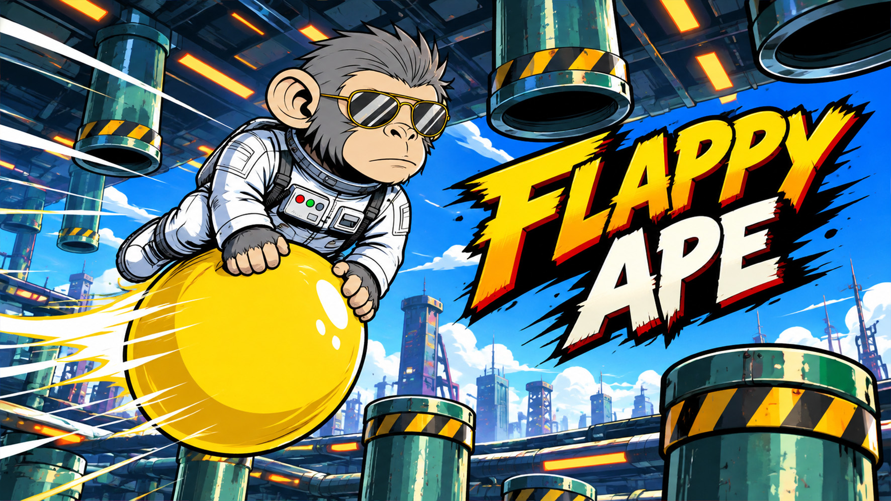 Flappy Ape game artwork